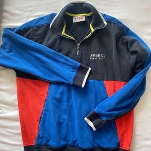 Perry Ellis Zip Up Sweater